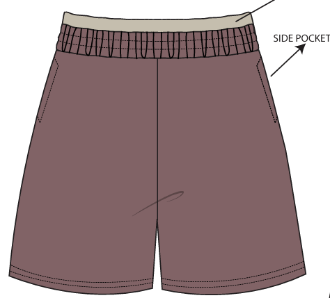 WOMEN MID RISE SOLID SHORTS